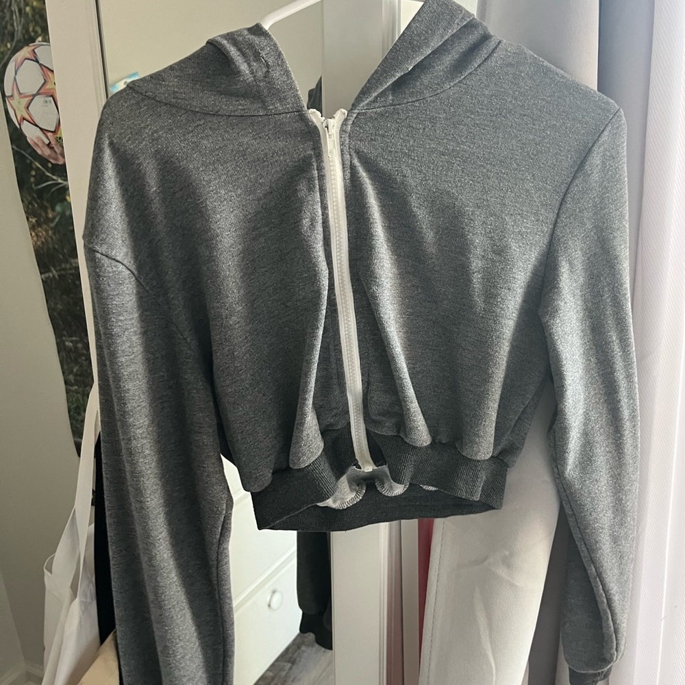 Shein Cropped Jacket - Picture 2 of 2
